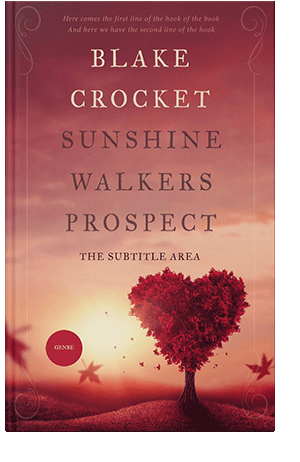 Pre Made Book Cover Stiletto