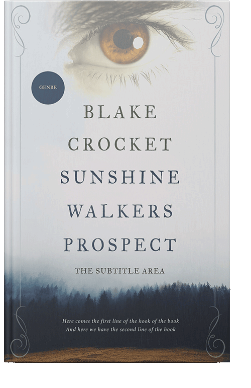 Front view of Iron #6410 - Premade Mystery & Thriller & Suspense Book Cover