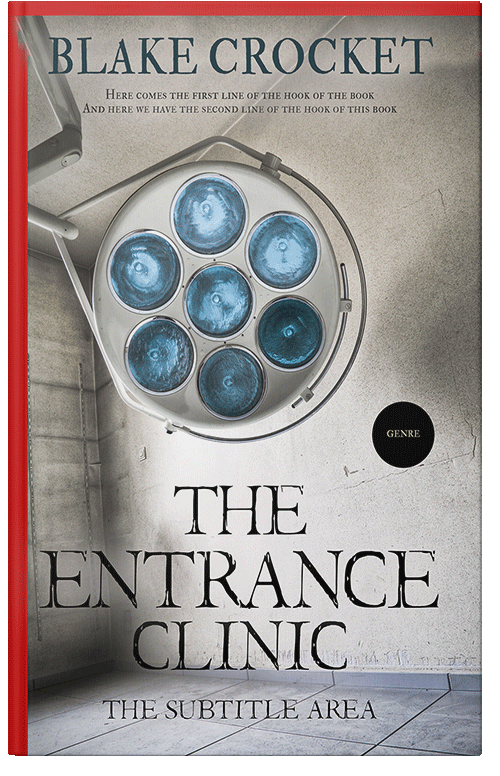 Front view of Cloud #6412 - Premade Mystery & Thriller & Suspense Book Cover