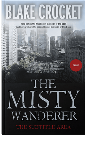 Pre Made Book Cover Woodsmoke