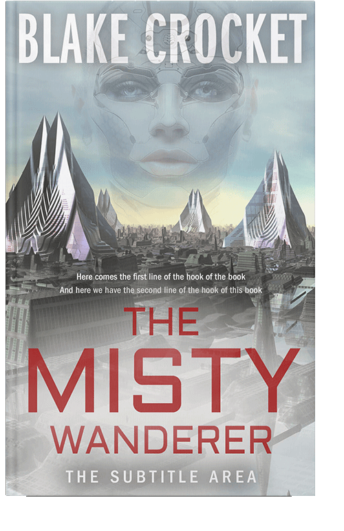 Front view of Submarine #6418 - Premade Science Fiction Book Cover