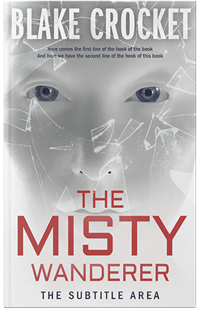 Pre Made Book Cover Quill Gray