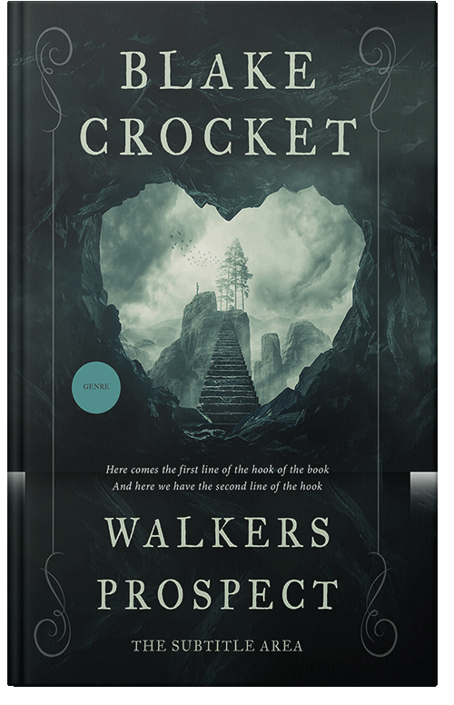 Front view of Premade Romance Book Cover - Bunker