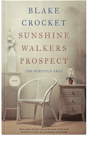 Pre Made Book Cover Coral Reef