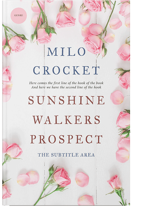 Front view of Dawn Pink #6429 - Premade Romance Book Cover | BookCoverZone