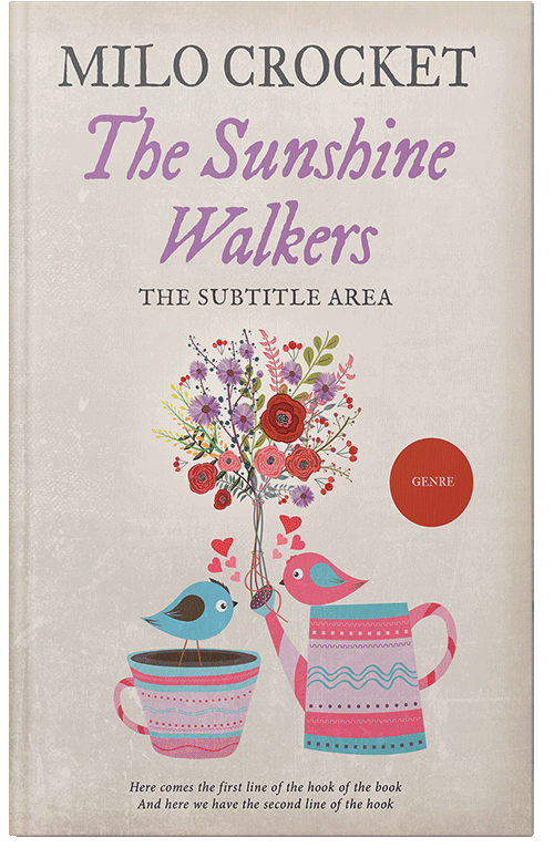 Front view of Westar #6432 - Premade Romance Book Cover