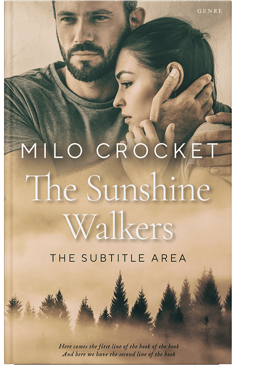 Front view of Sorrell Brown #6436 - Premade Romance Book Cover