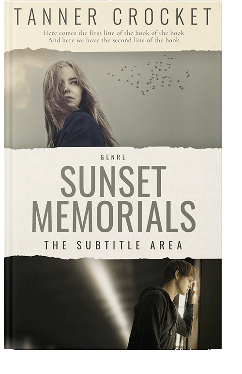 Front view of Log Cabin #6445 - Premade Romance Book Cover | BookCoverZone