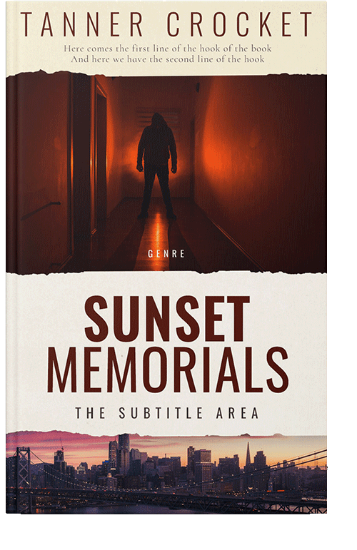 Front view of Paco #6447 - Premade Mystery & Thriller & Suspense Book Cover