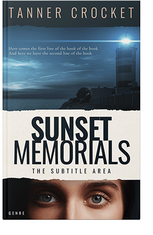 Pre Made Book Cover Mirage