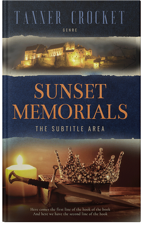 Front view of Premade Historical Book Cover - Bastille