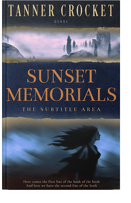 Front view of Ebony Clay #6450 - Premade Mystery & Thriller & Suspense Book Cover