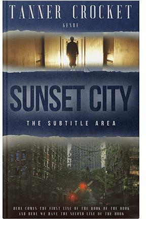 Pre Made Book Cover Tuna