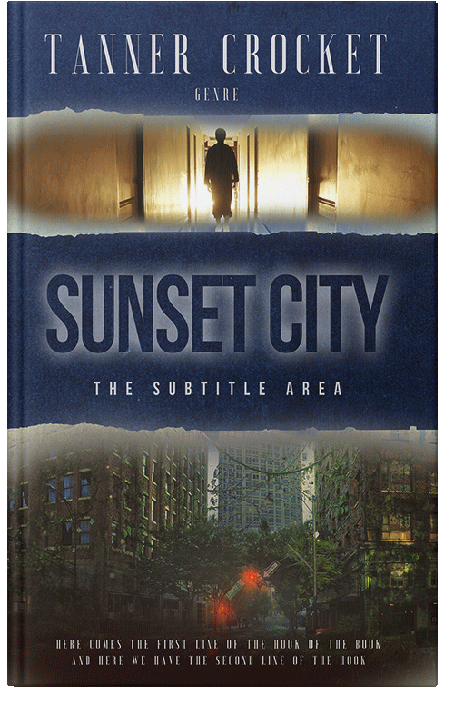 Front view of Premade Mystery & Thriller & Suspense Book Cover - Tuna