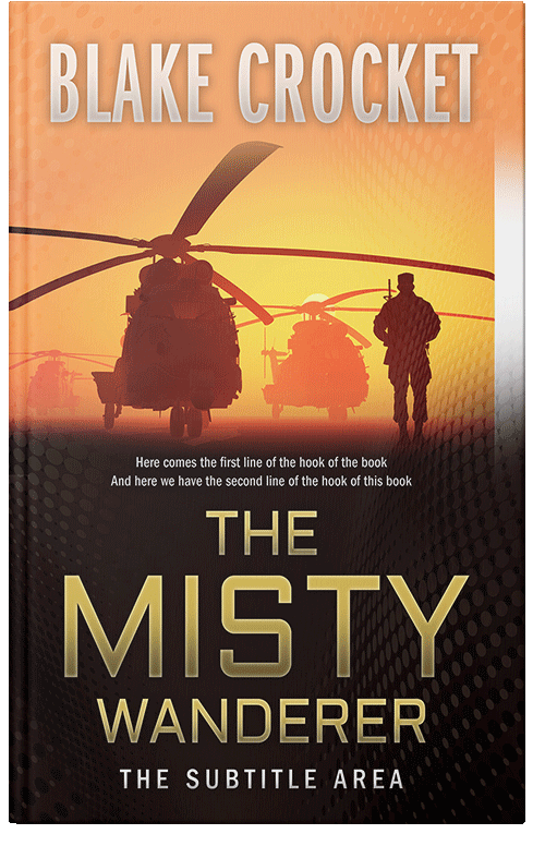 Front view of Premade Mystery & Thriller & Suspense Book Cover - Night Rider