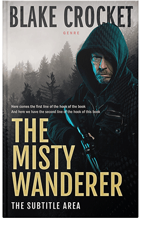 Pre Made Book Cover Woodsmoke