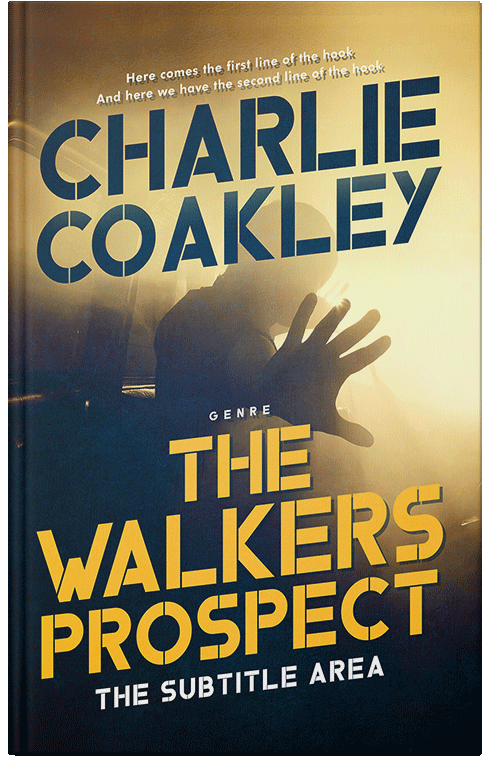 Front view of Premade Mystery & Thriller & Suspense Book Cover - Rob Roy