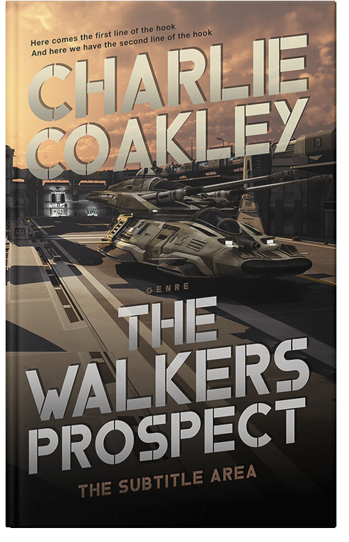 Front view of Akaroa #6471 - Premade Apocalyptica Book Cover