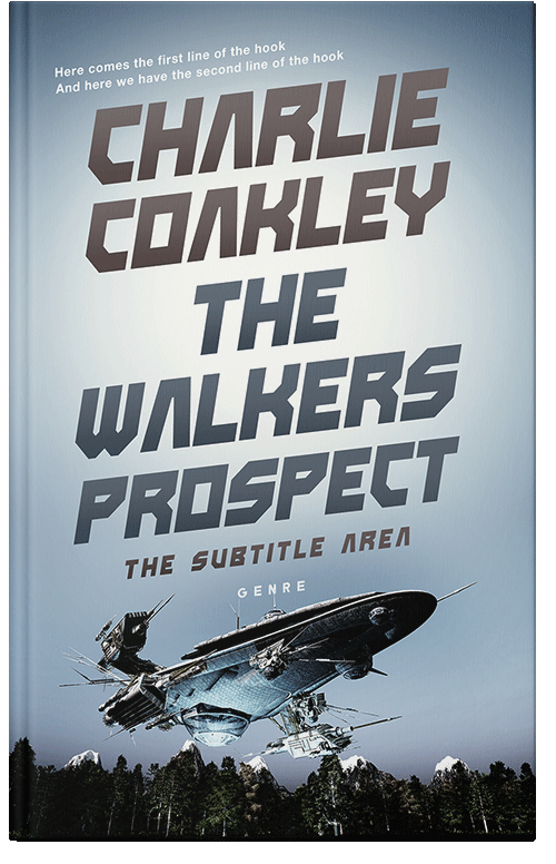 Front view of Heather #6475 - Premade Apocalyptica Book Cover