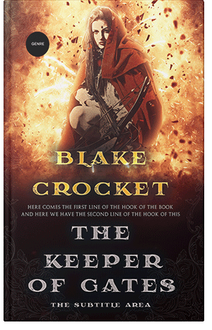 Pre Made Book Cover Tacao