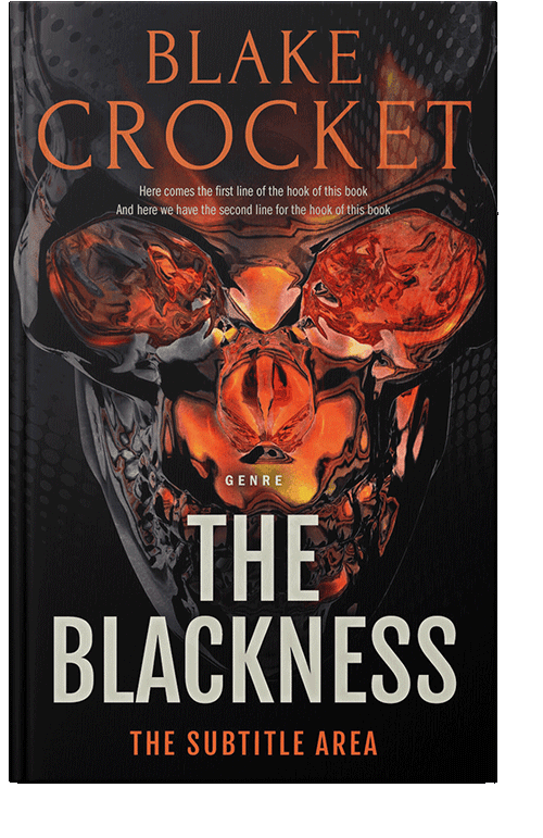 Front view of Fuzzy Wuzzy Brown #6498 - Premade Horror Book Cover