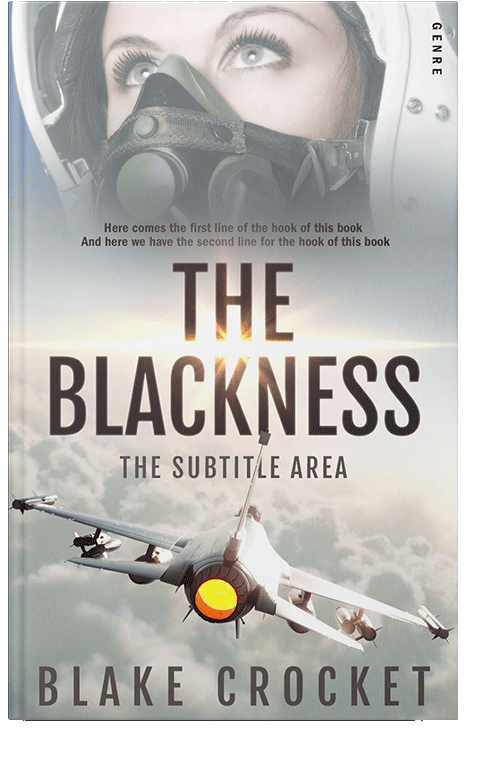 Front view of Quill Gray #6509 - Premade Science Fiction Book Cover