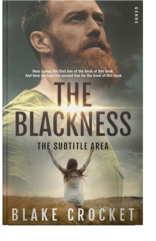 Front view of Clay Creek #6510 - Premade Romance Book Cover