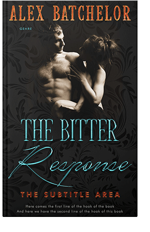 Pre Made Book Cover Cod Gray