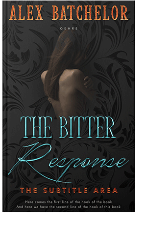 Pre Made Book Cover Cod Gray