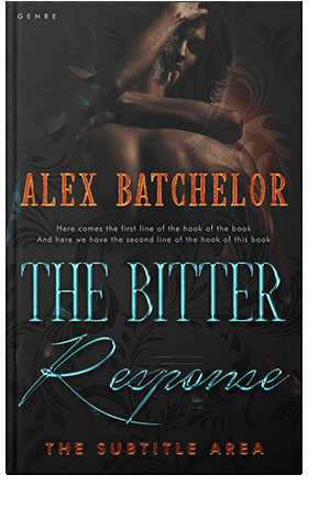 Pre Made Book Cover Cod Gray