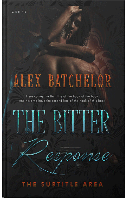 Front view of Premade Erotica Book Cover - Cod Gray