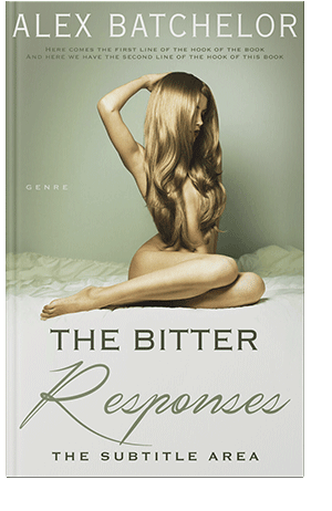 Pre Made Book Cover Foggy Gray