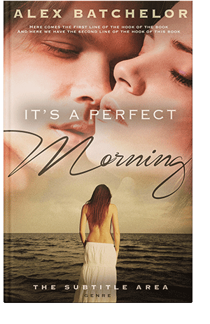 Pre Made Book Cover Tan