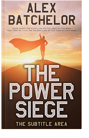 Pre Made Book Cover Deep Oak