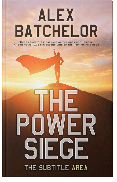 Front view of Deep Oak #6540 - Premade Self-Improvement & Self-Help Book Cover