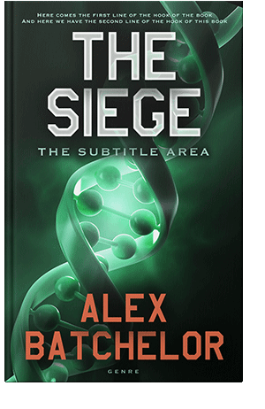 Pre Made Book Cover Black Bean