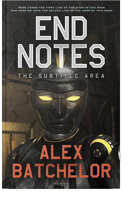 Front view of Zeus #6550 - Premade Apocalyptica Book Cover