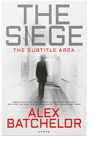 Pre Made Book Cover Desert Storm