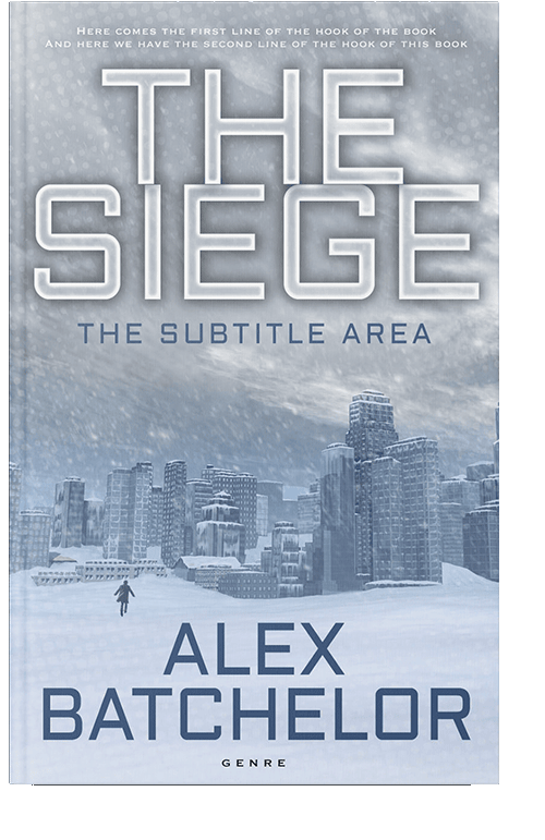 Front view of Heather #6558 - Premade Apocalyptica Book Cover