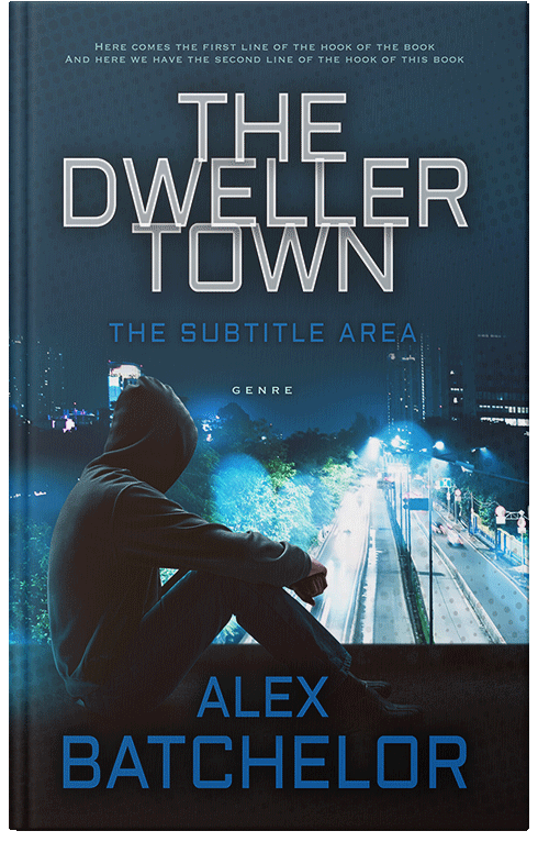 Front view of Premade Mystery & Thriller & Suspense Book Cover - Mirage