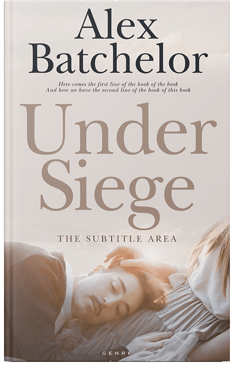 Front view of Swiss Coffee #6561 - Premade Romance Book Cover