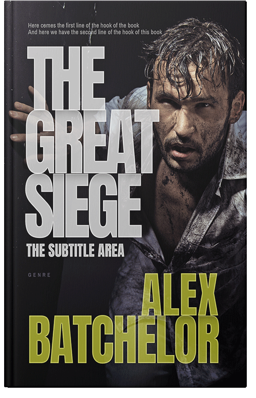 Front view of Premade Business Book Cover - Thunder