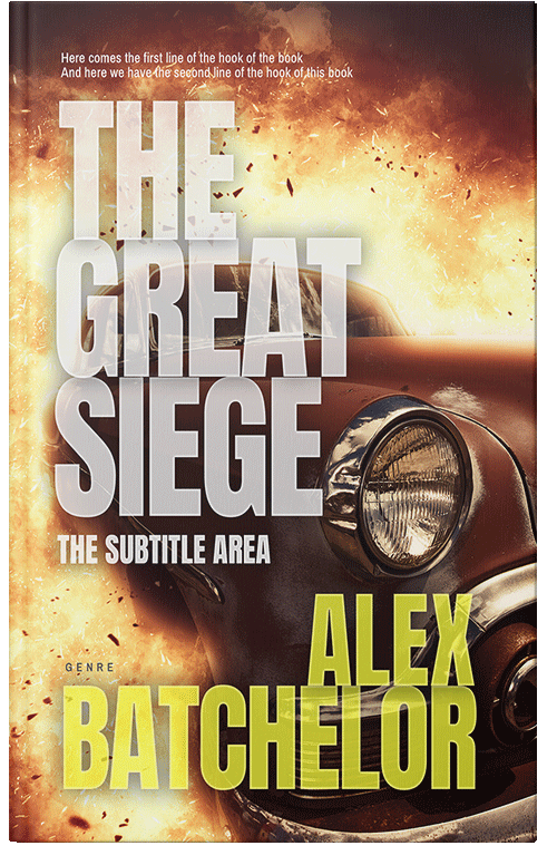 Front view of Premade Apocalyptica Book Cover - Tamarind