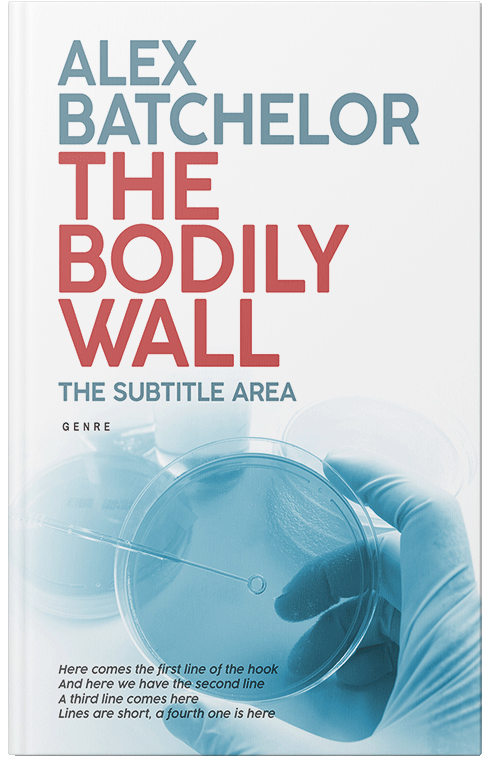 Front view of Premade Science & Nature Book Cover - Half Baked