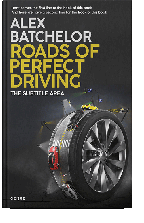 Front view of Shark #6600 - Premade Travel Book Cover