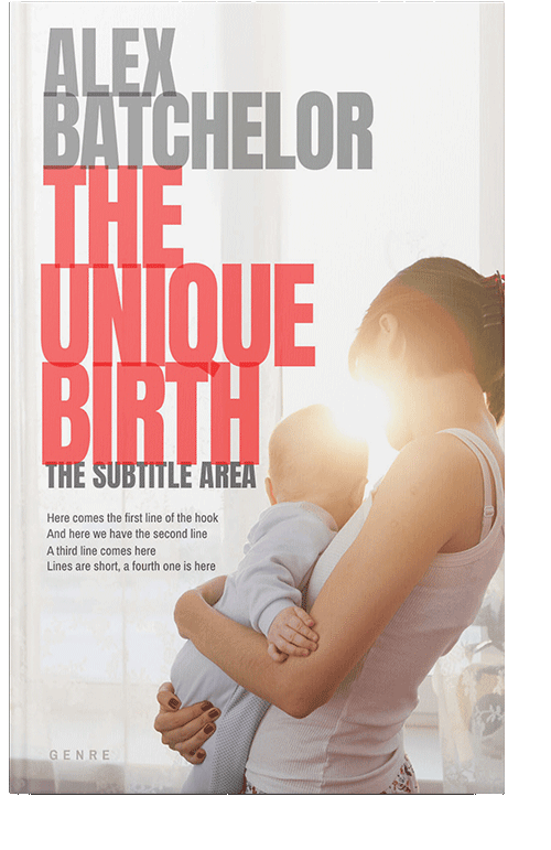 Front view of Pearl Bush #6603 - Premade Health & Mind & Body Book Cover