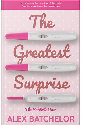 Pre Made Book Cover Dawn Pink