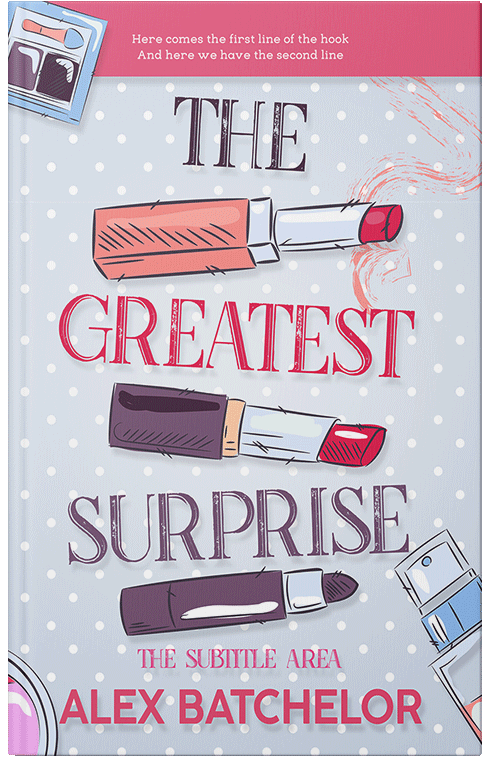 Front view of Premade Chick Lit Book Cover - Cadillac