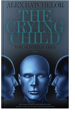 Pre Made Book Cover Cloud Burst