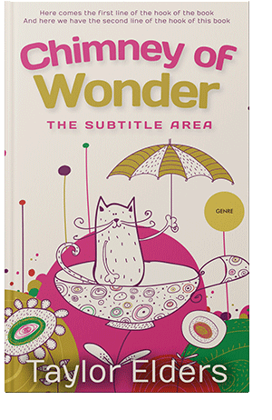 Pre Made Book Cover Pampas